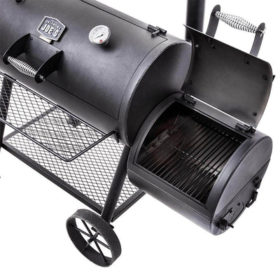 Char-Broil Oklahoma Joe's Highland Reverse Flow Offset Charcoal Smoker(Open Box)