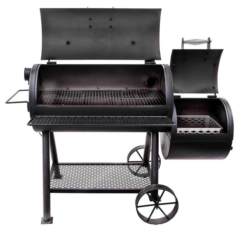 Char-Broil Oklahoma Joe's Highland Reverse Flow Offset Charcoal Smoker(Open Box)