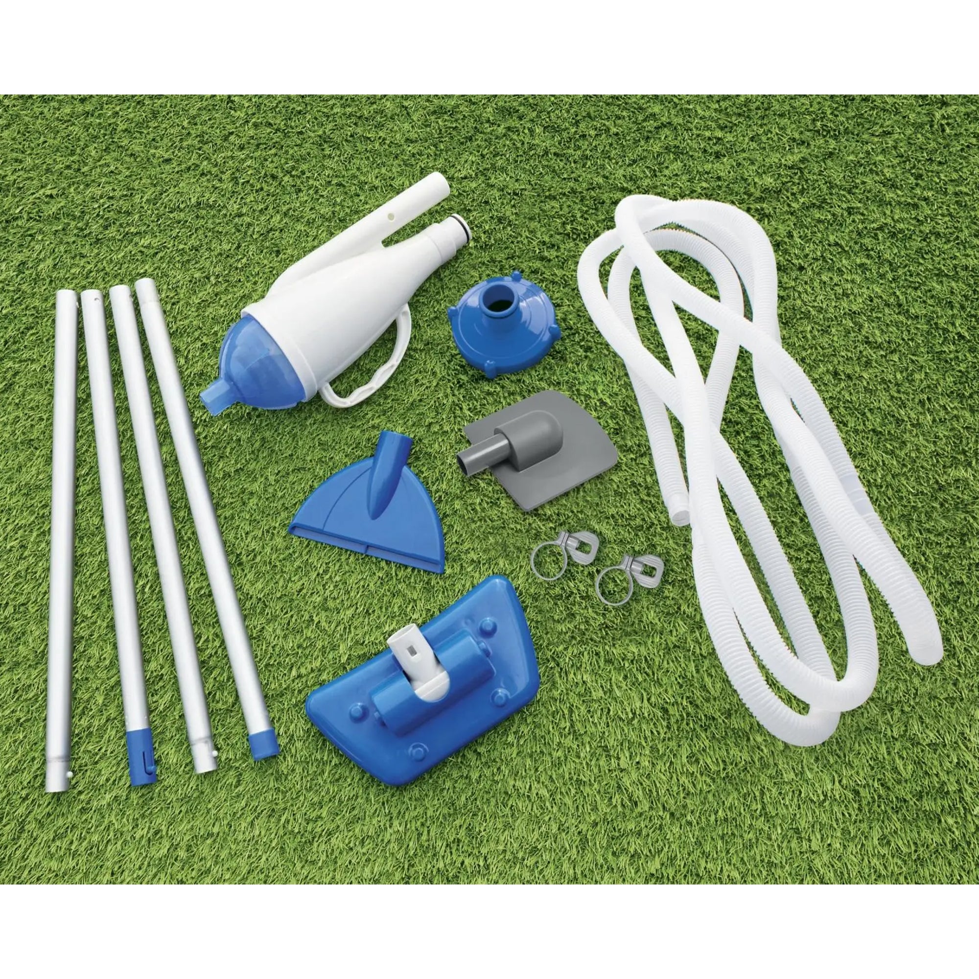 Bestway Flowclear AquaCrawl Outdoor Swimming Pool Maintenance Vacuum Cleaner Set - VMInnovations