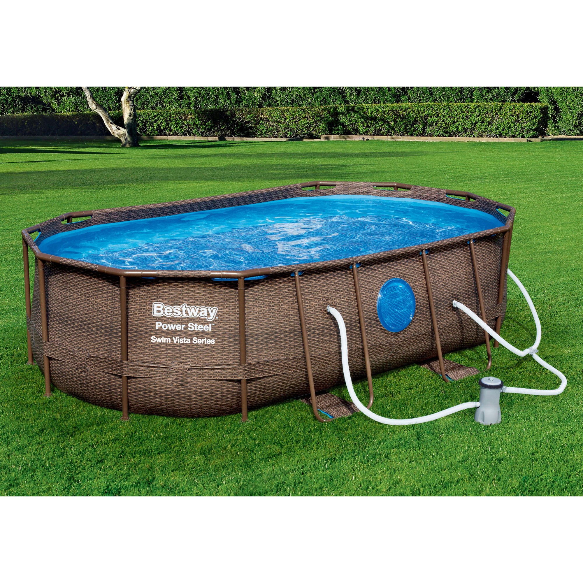 Bestway Flowclear 530 GPH Above Ground 3800 Gallon Pool Filter Pump (Open Box)