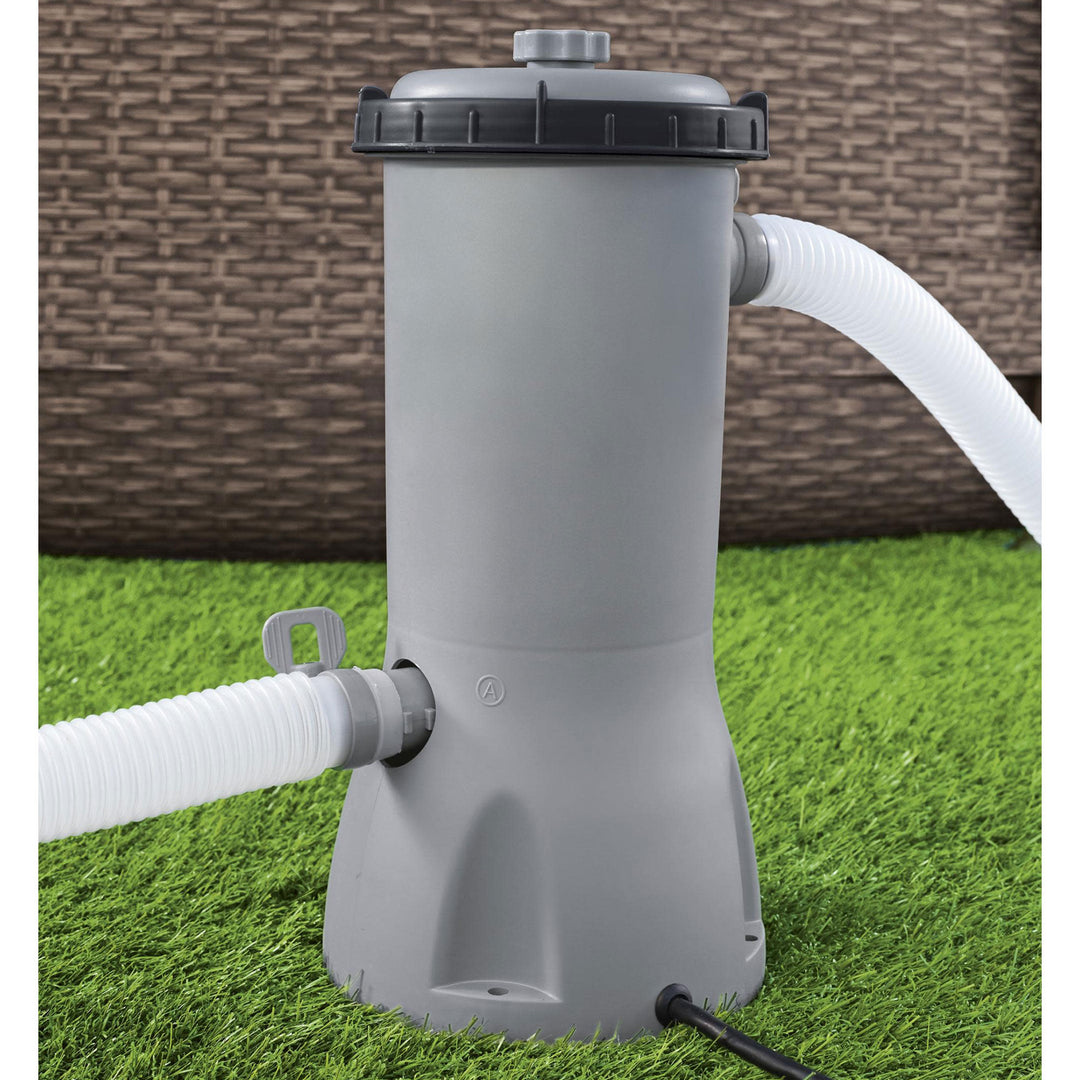 Bestway 58388E 1000 GPH Above Ground Pool Cartridge Filter Pump System(Open Box) - VMInnovations
