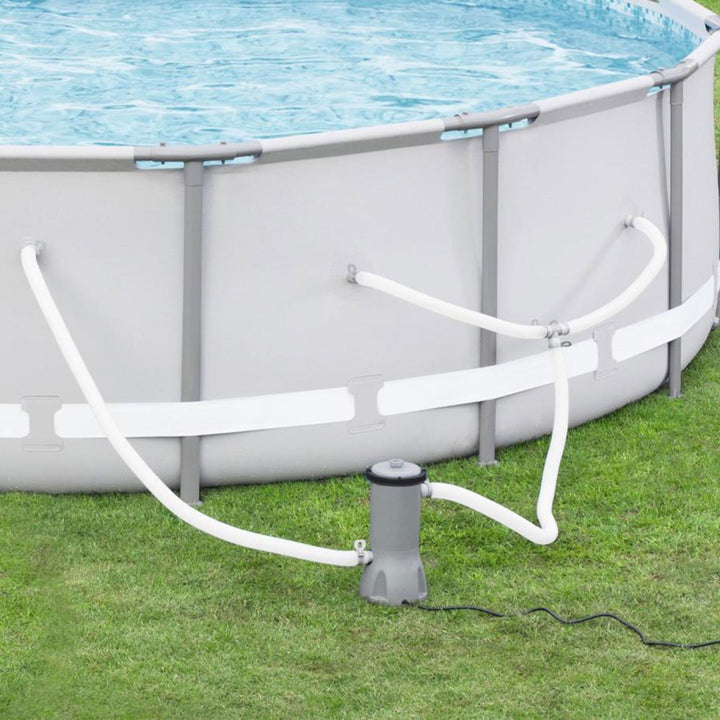 Bestway 58388E 1000 GPH Above Ground Pool Cartridge Filter Pump System(Open Box) - VMInnovations
