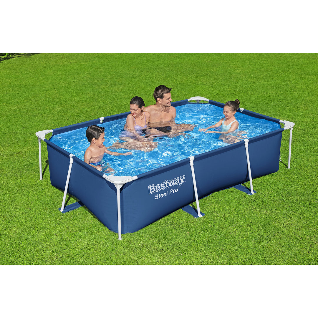 Bestway Steel Pro 8.5' x 5.6' x 24" Frame Above Ground Pool(Pool Only)(Open Box)