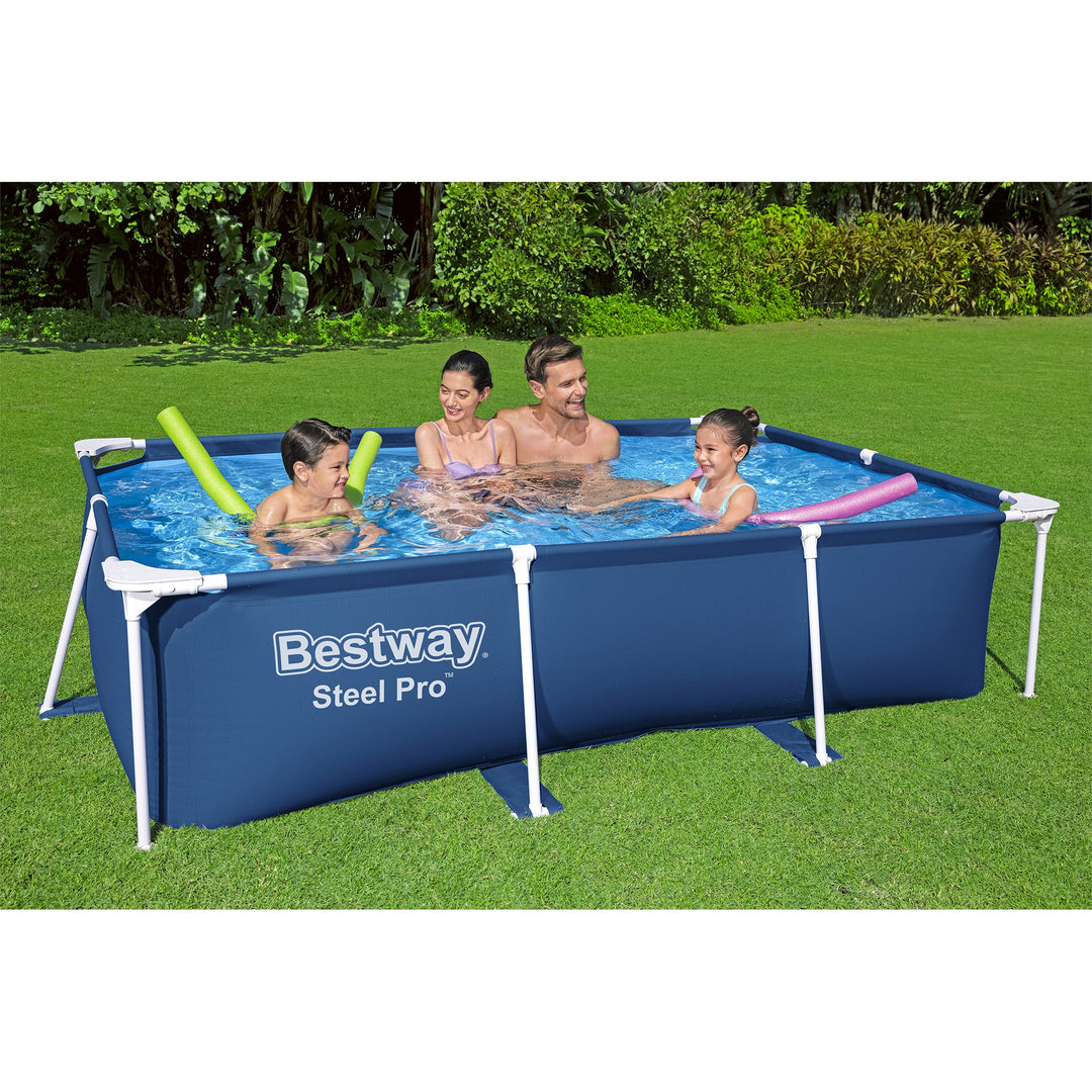 Bestway Steel Pro 8.5' x 5.6' x 24" Frame Above Ground Pool(Pool Only)(Open Box)