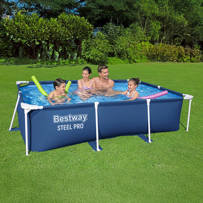 Bestway Steel Pro 8.5' x 5.6' x 2' Rectangular Ground Pool(Pool Only)(For Parts) - VMInnovations