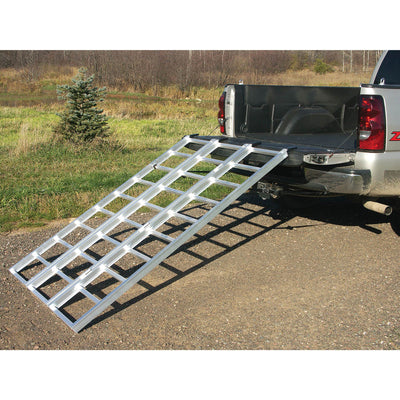 Yutrax TX104 XL 78" 1750 Lb Aluminum Tri-Fold Truck Bed ATV Loading Ramp (Used)