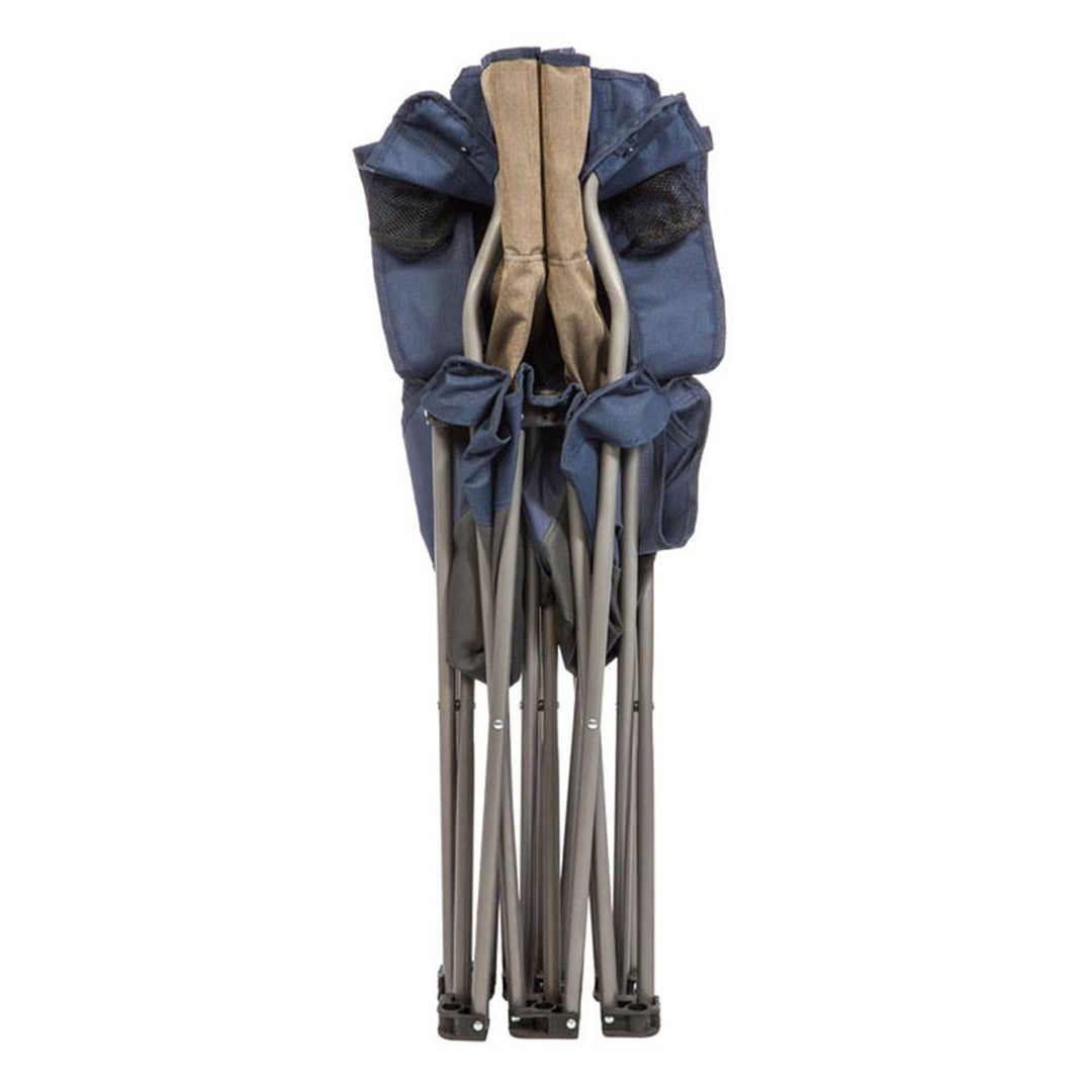 Kamp-Rite CC352 2 Person Tailgating Camping Double Folding Lawn Chair (Open Box) - VMInnovations