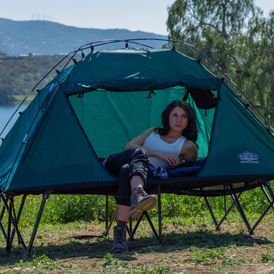 Kamp-Rite CTC 2-Person Collapsible Backpacking Camping Tent Cot (For Parts) - VMInnovations