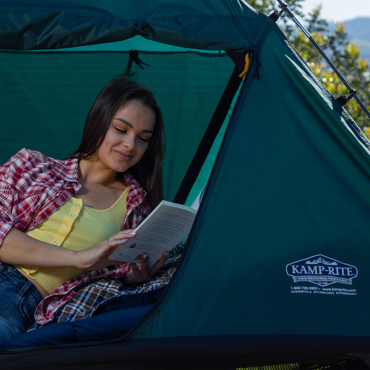 Kamp Rite 2-Person Compact Collapsible Backpacking Camping Tent Cot (Open Box) - VMInnovations