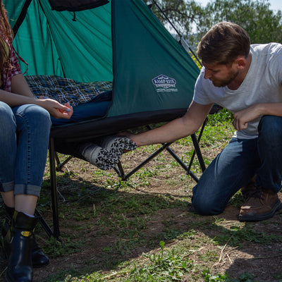 Kamp Rite CTC 2-Person Compact Collapsible Backpacking Camping Tent Cot (Used) - VMInnovations