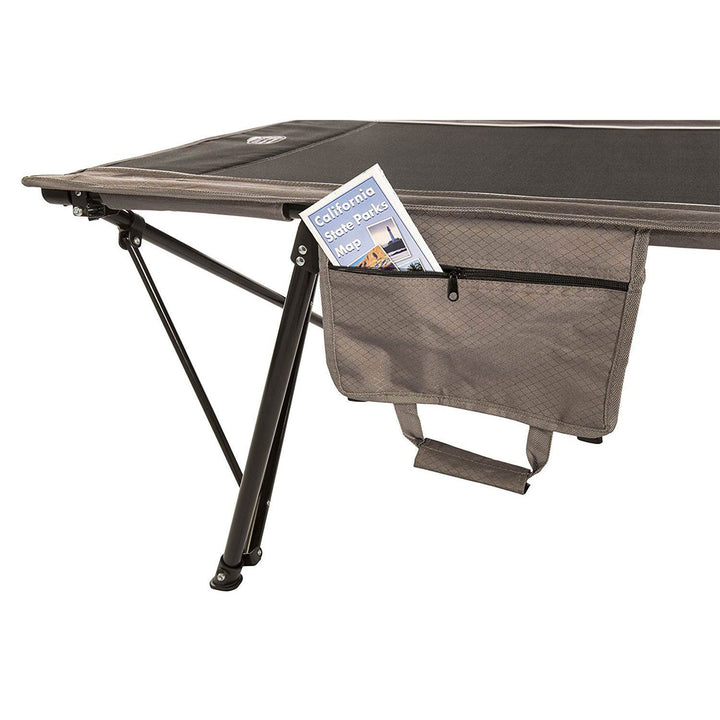 Kamp-Rite Oversized Kwik Cot Quick Setup 1 Person Sleeping Bed with Carry Bag