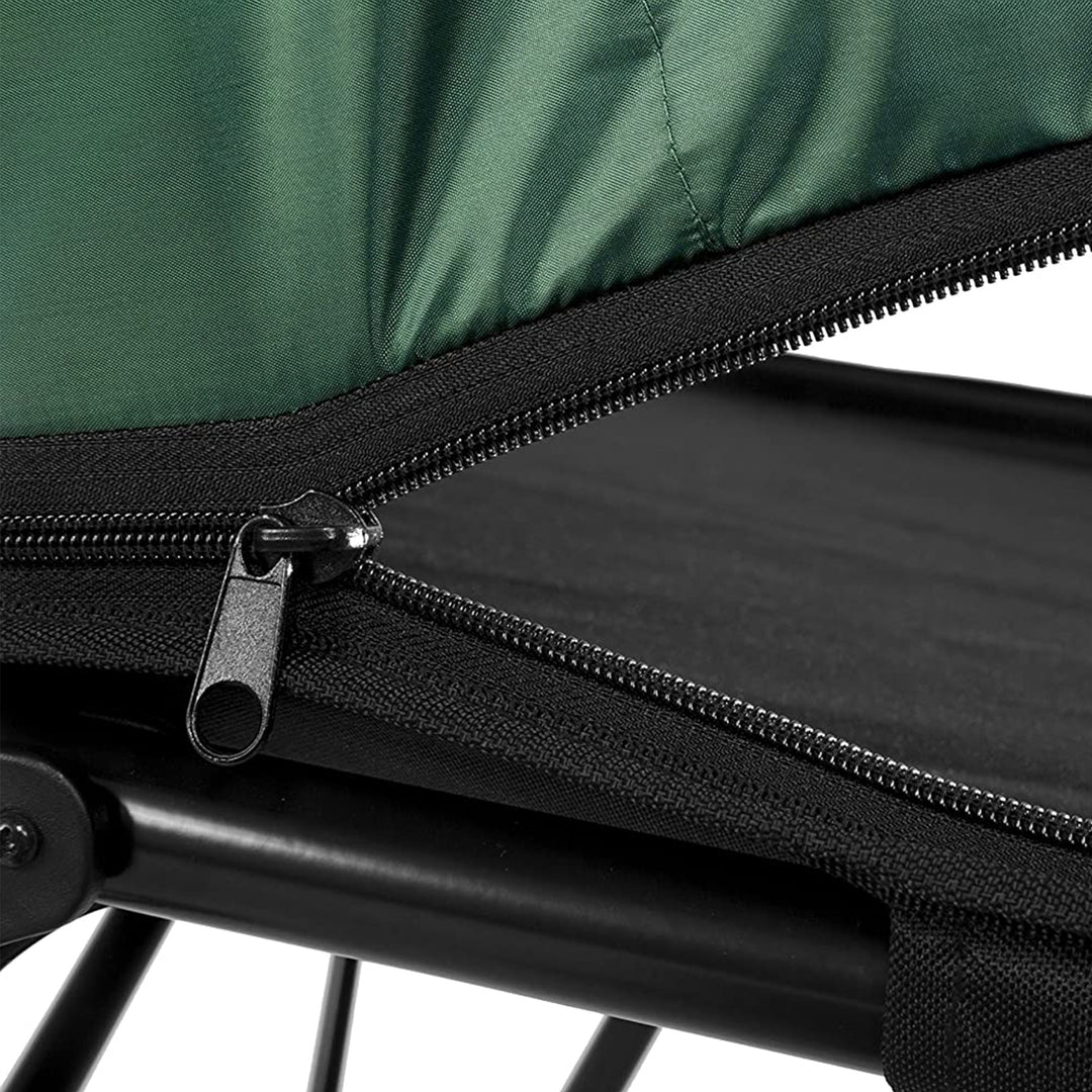 Kamp Rite CTC XL Compact Light Backpacking Camping Tent Cot, Green(Open Box)