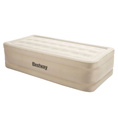 Bestway Fortech 20" Inflatable Twin Air Mattress w/ Built-In Pump (Open Box)