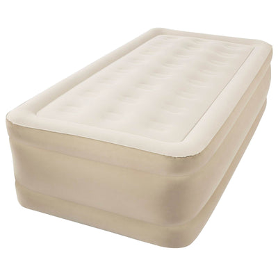 Bestway Fortech 20" Inflatable Twin Air Mattress w/ Built-In Pump (Open Box)