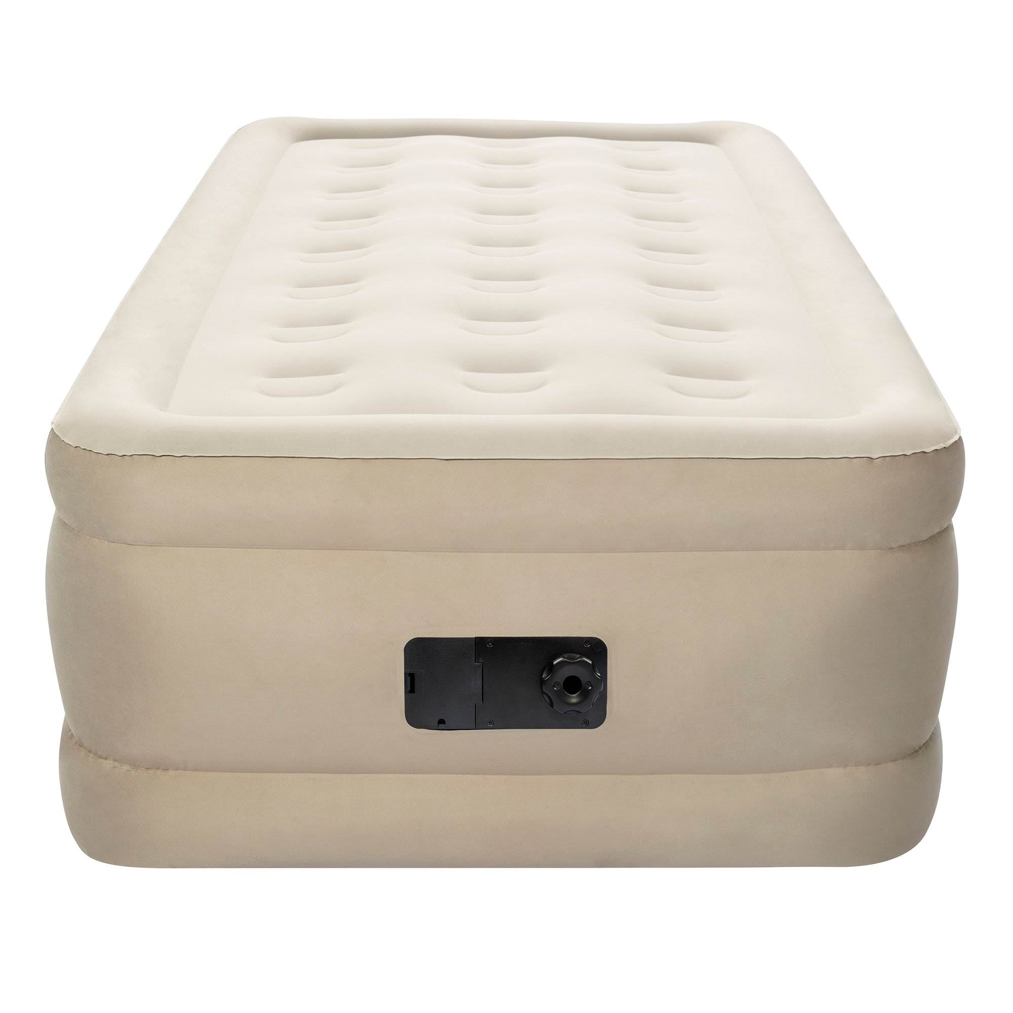 Bestway Fortech 20" Inflatable Twin Airbed Air Mattress w/ Built-In Pump (Used)