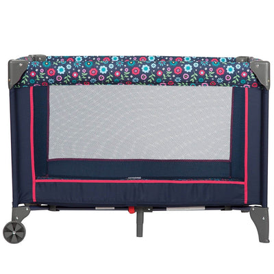 Cosco Funsport Compact Playpen Foldable Portable Infant Play Yard, Flower Garden