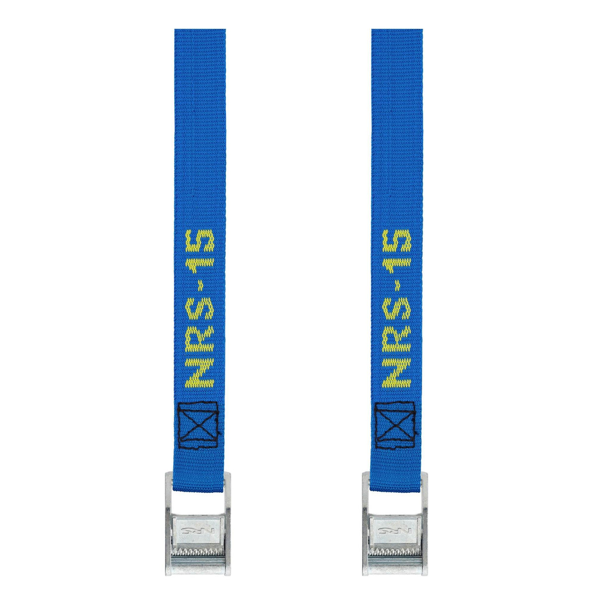 NRS 1" Long Tie Down Boating and Kayaking Strap, 15 Feet Long (Pair) (Open Box)