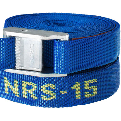 NRS 1" Long Tie Down Boating and Kayaking Strap, 15 Feet Long (Pair) (Open Box)
