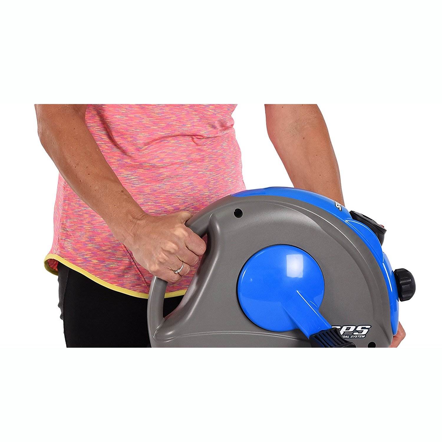 Stamina Compact Mini Exercise Bike with Smooth Pedal System, Blue (For Parts) - VMInnovations