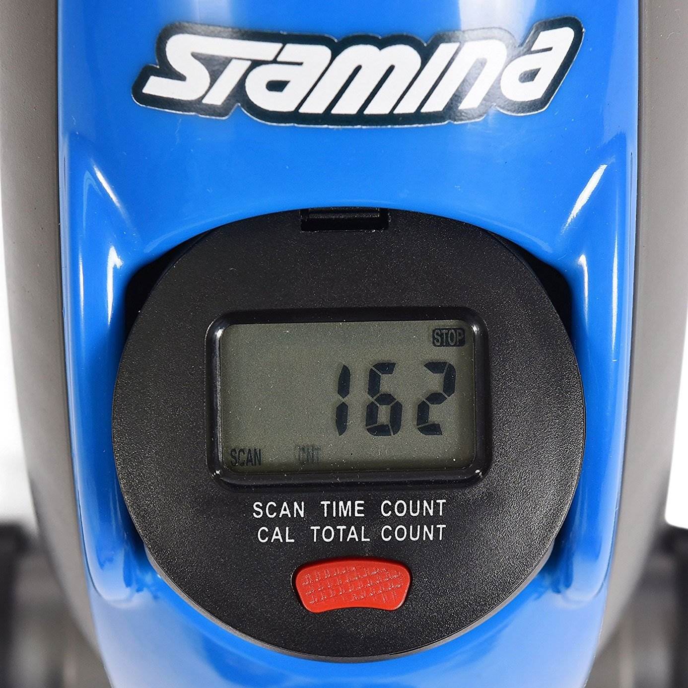 Stamina Compact Mini Exercise Bike with Smooth Pedal System, Blue (For Parts) - VMInnovations