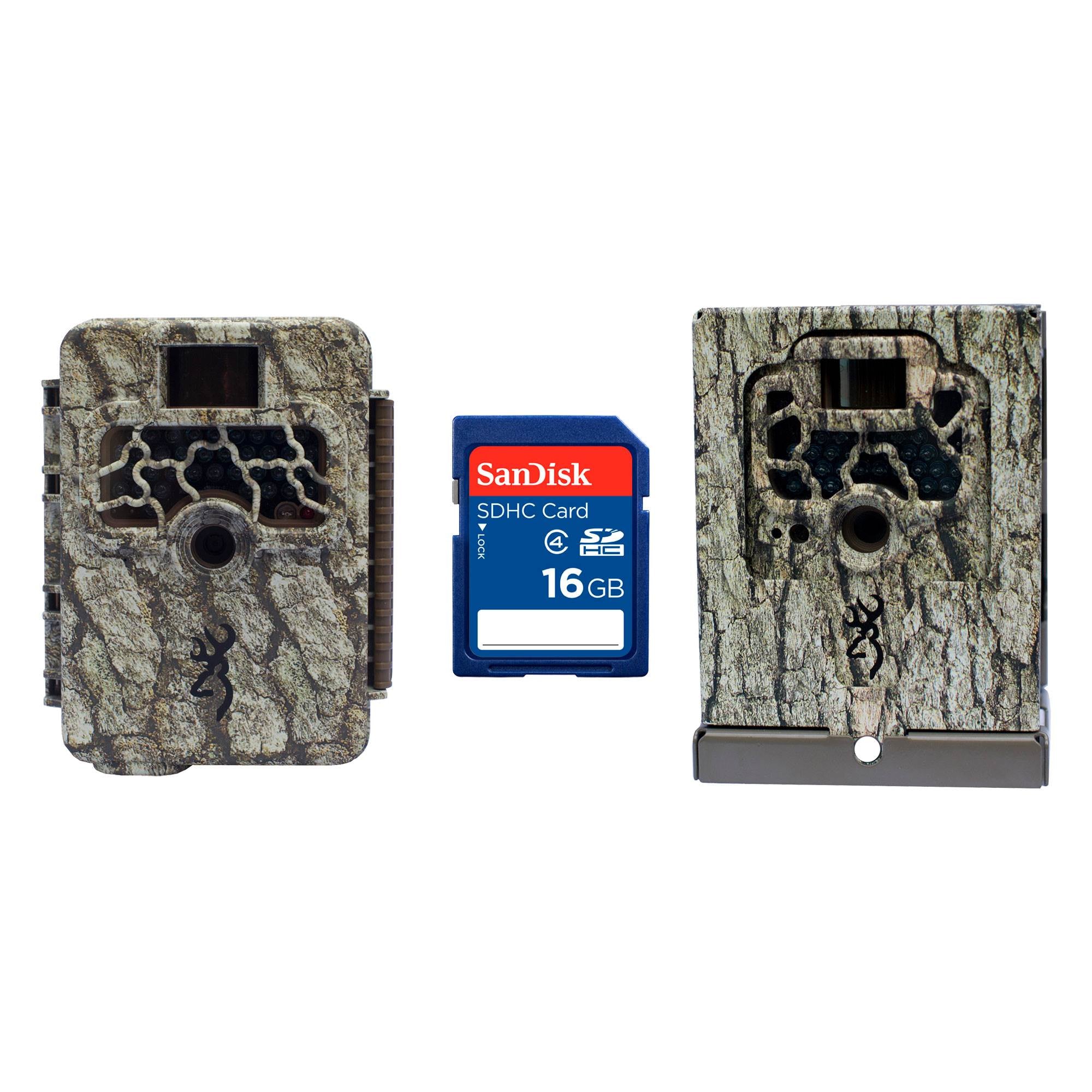 Browning Trail Cameras Command Ops 14MP HD Game Camera + Security Box + SD Card