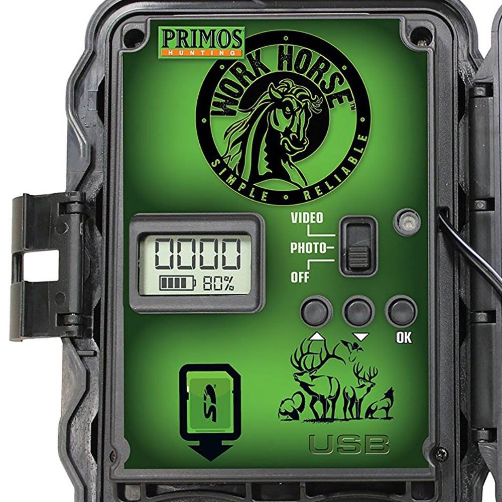 Primos Work Horse 3MP Infrared Hunting Game Trail Camera (Certified Refurbished)