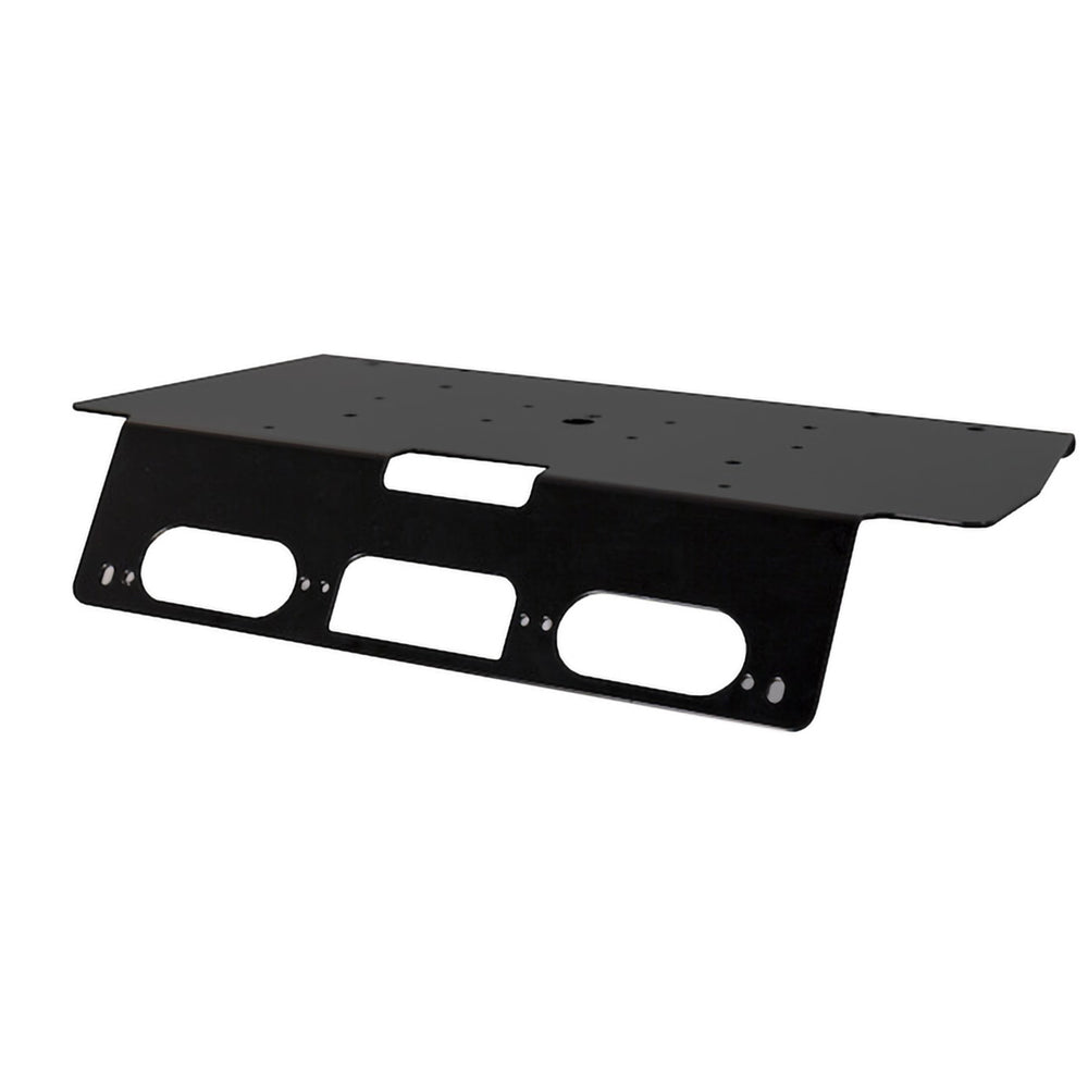 Buyers Products 8895550 Fleet Series No Drill Light Bar Truck Cab Mount, Black
