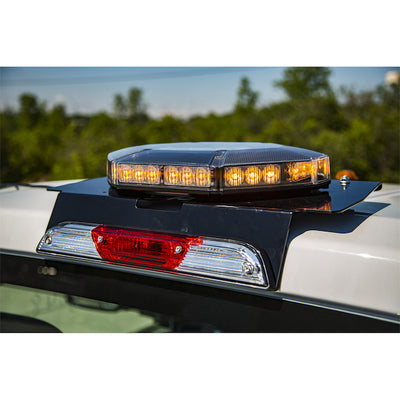 Buyers Products 8895550 Fleet Series No Drill Light Bar Truck Cab Mount, Black