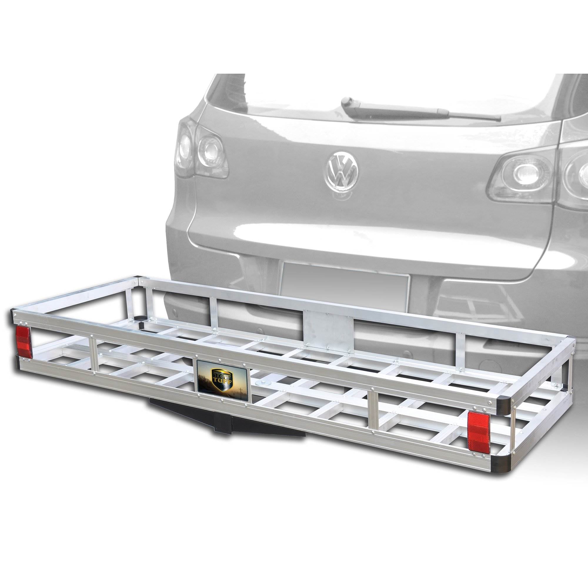 Tow Tuff 60" 500 Pound Aluminum Camping Gear or Luggage Cargo Carrier (Damaged)