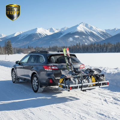 Tow Tuff TTF-2260A 60" 500 lb Aluminum Camping Gear or Cargo Carrier (Open Box)