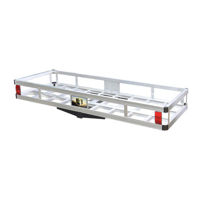 Tow Tuff TTF-2260A 60" 500 Pound Aluminum Camping Gear or Luggage Cargo Carrier