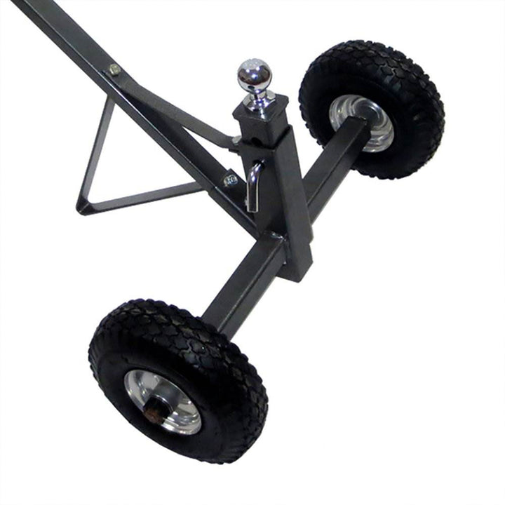 Tow Tuff TMD-600AFF Adjustable Solid Steel 600 Pound Capacity Trailer Dolly