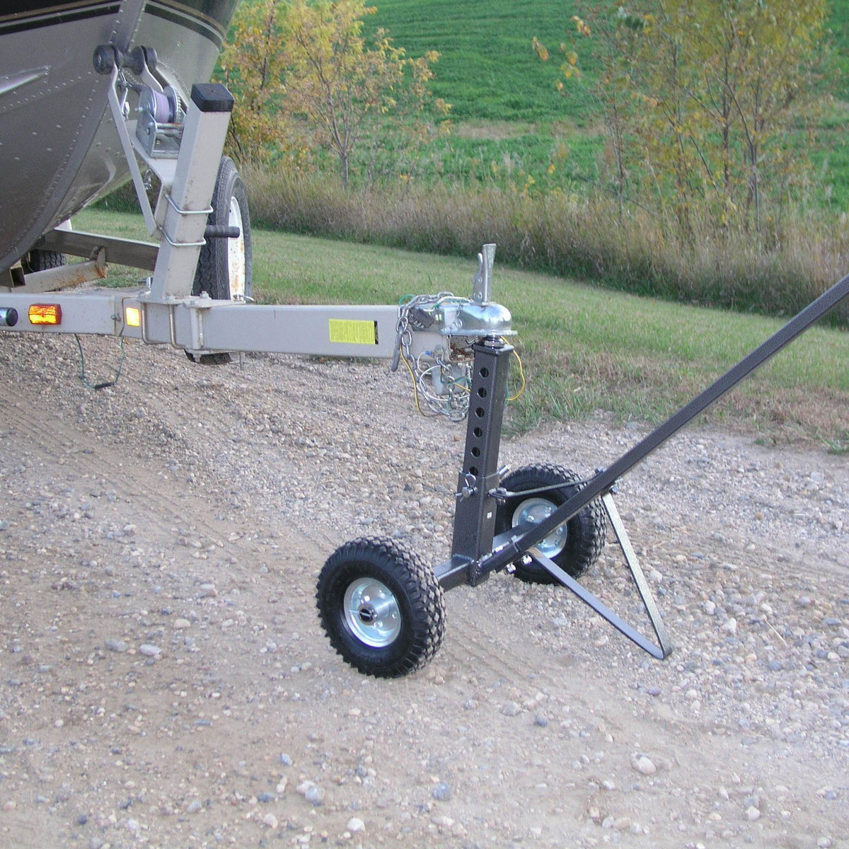 Tow Tuff TMD-600AFF Adjustable Solid Steel 600lb Capacity Trailer Dolly (Used)