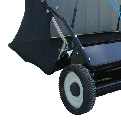Yard Tuff 42" Quick Assembly Tow Style Lawn Sweeper for Yard Debris (Open Box)
