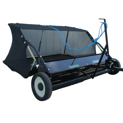 Yard Tuff 42" Quick Assembly Tow Style Lawn Sweeper for Yard Debris (Open Box)