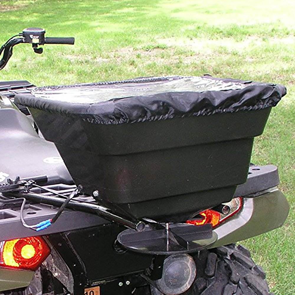 Field Tuff 12V ATV 80lb Load Capacity Broadcast Seed & Fertilizer Spreader(Used) - VMInnovations