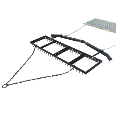 Yard Tuff 6' Spike Drag with Leveling Bar & Drag Mat for ATV/UTVs (Open Box) - VMInnovations