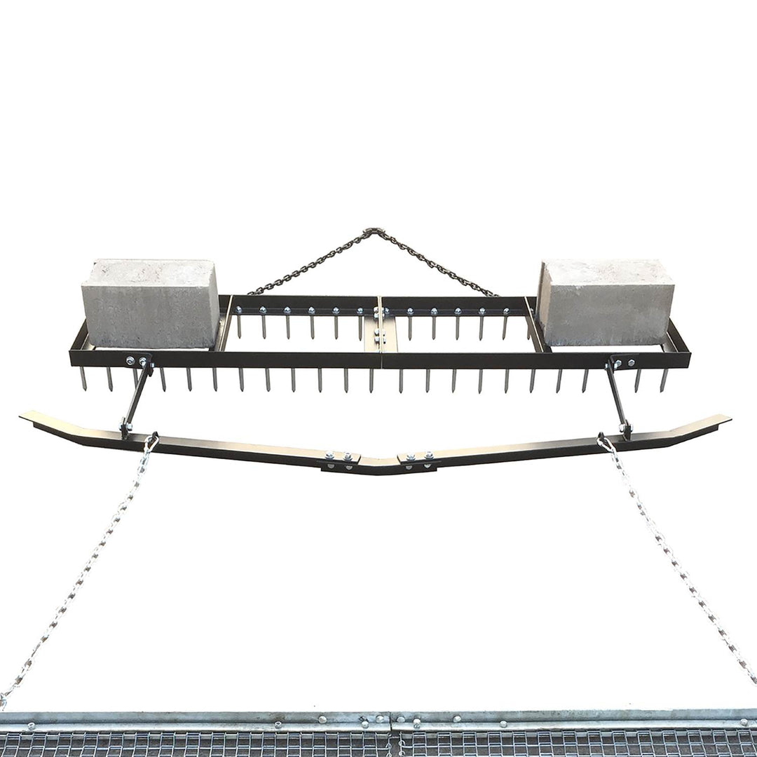 Yard Tuff 6' Spike Drag with Leveling Bar and Drag Mat for ATV/UTVs (Open Box)