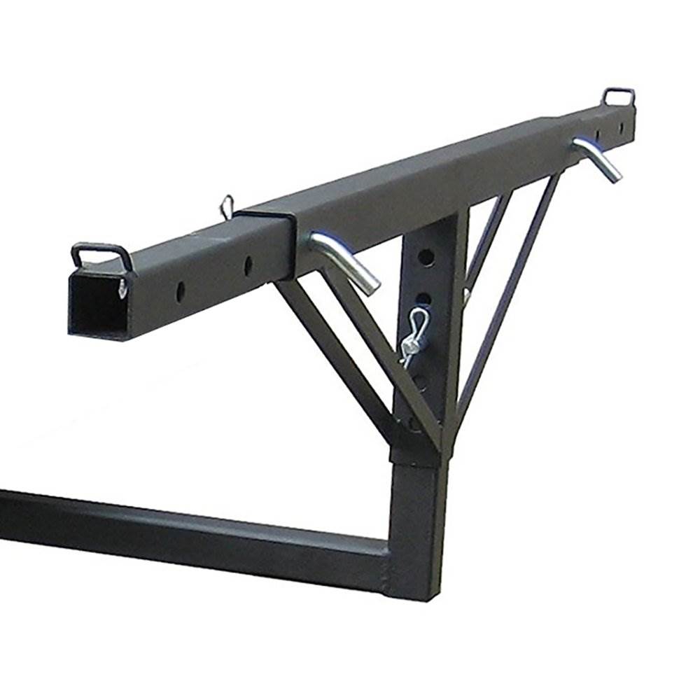 Tow Tuff Adjustable Steel Truck Bed Extender for ClassIII&IV Receivers(Open Box)