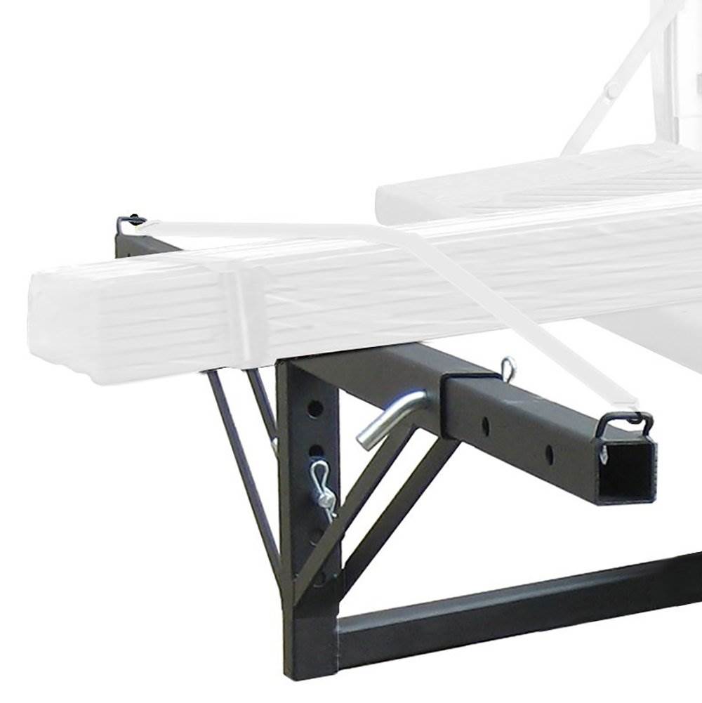 Tow Tuff Adjustable Steel Truck Bed Extender for ClassIII&IV Receivers(Open Box)