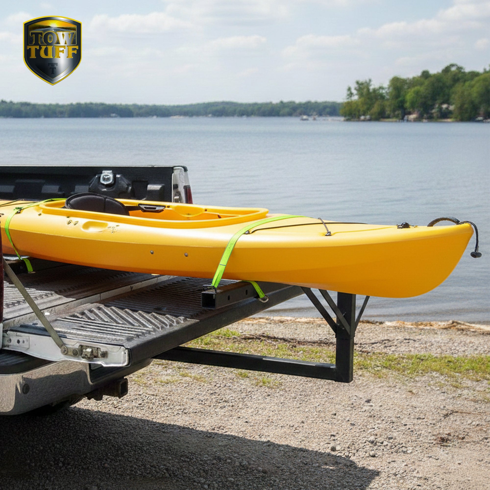 Tow Tuff Steel Truck Bed Extender for Class III & Class IV Receivers (Used)