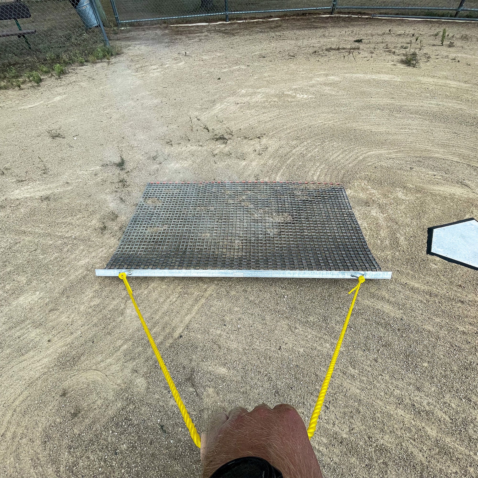 Yard Tuff ATV/UTV 5' x 3' Zinc Plated Field Surface Leveling Drag Mat (Open Box) - VMInnovations