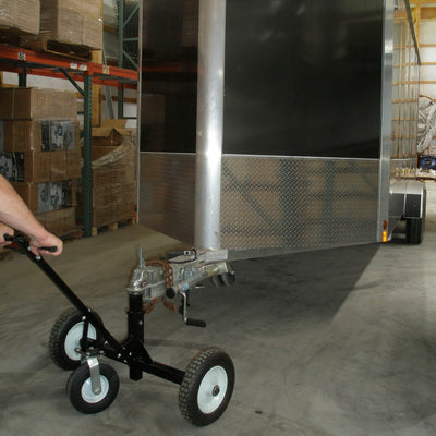 Tow Tuff TMD-1000C2 Adjustable Steel 1000 lb Heavy Duty Trailer Dolly w/ Caster