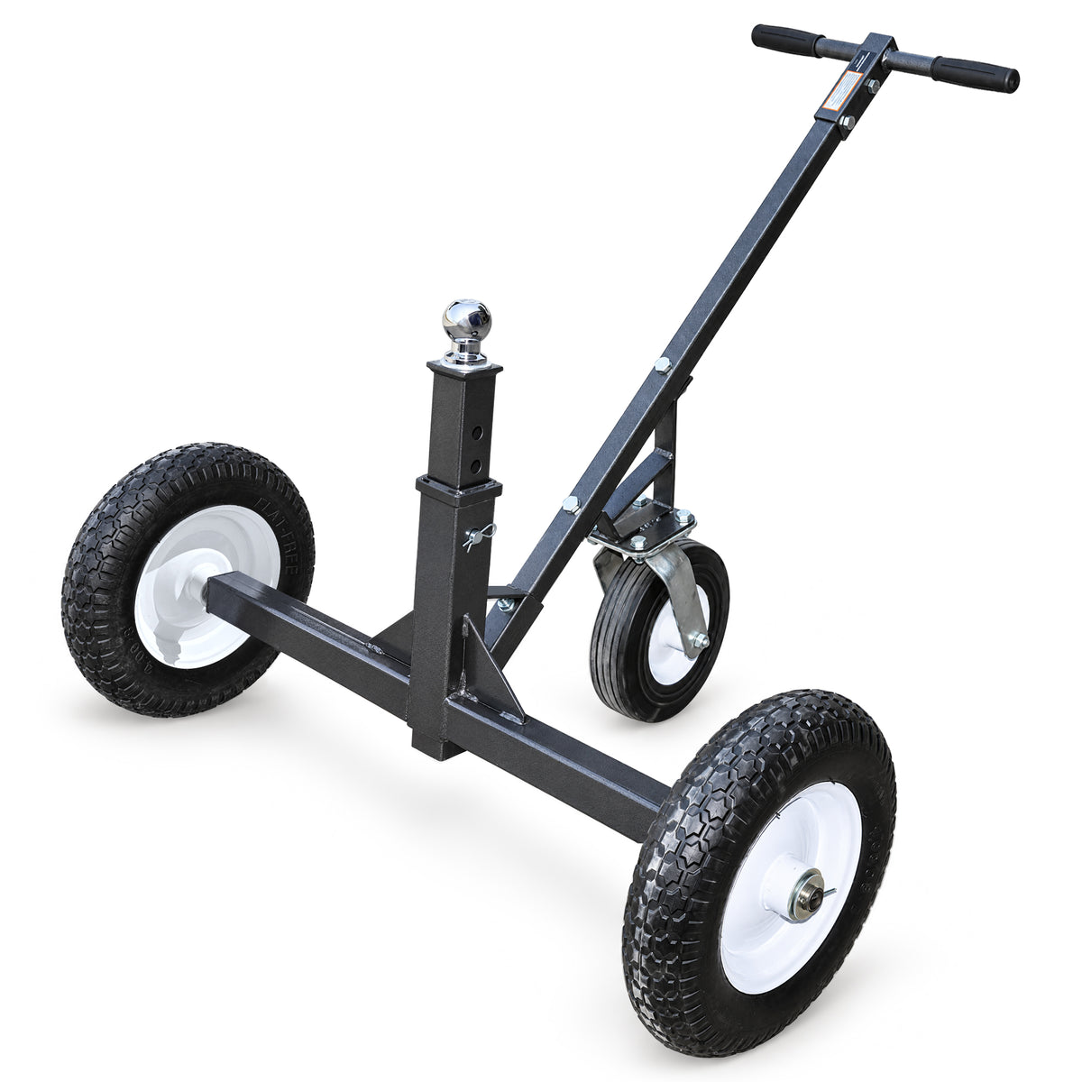 Tow Tuff Adjustable Steel 1000 lb Heavy Duty Trailer Dolly w/ Caster(Incomplete)