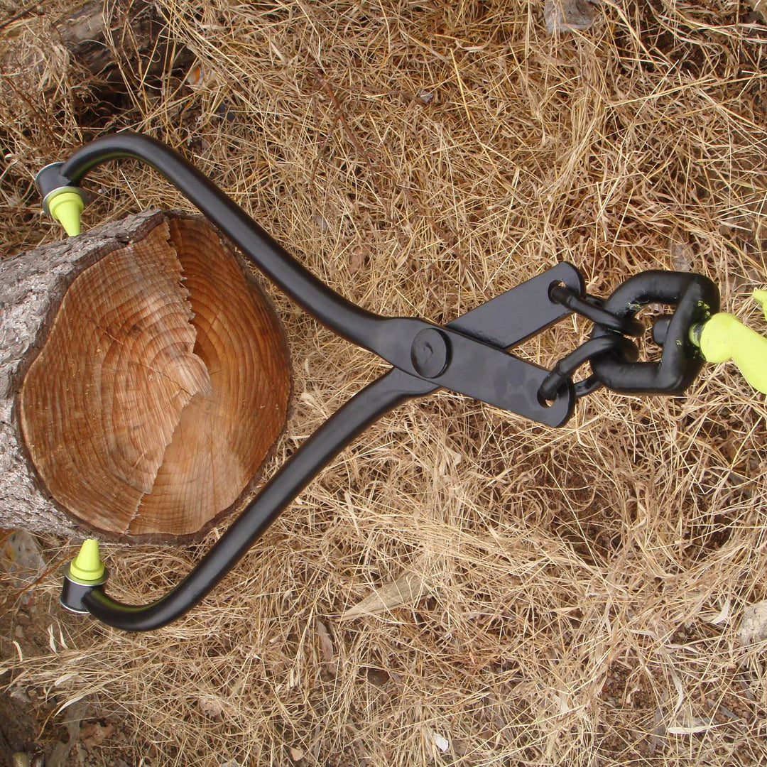 Timber Tuff TMW-04SS 32 In. Forestry Logging Swivel Grab Dragging Skidding Tongs