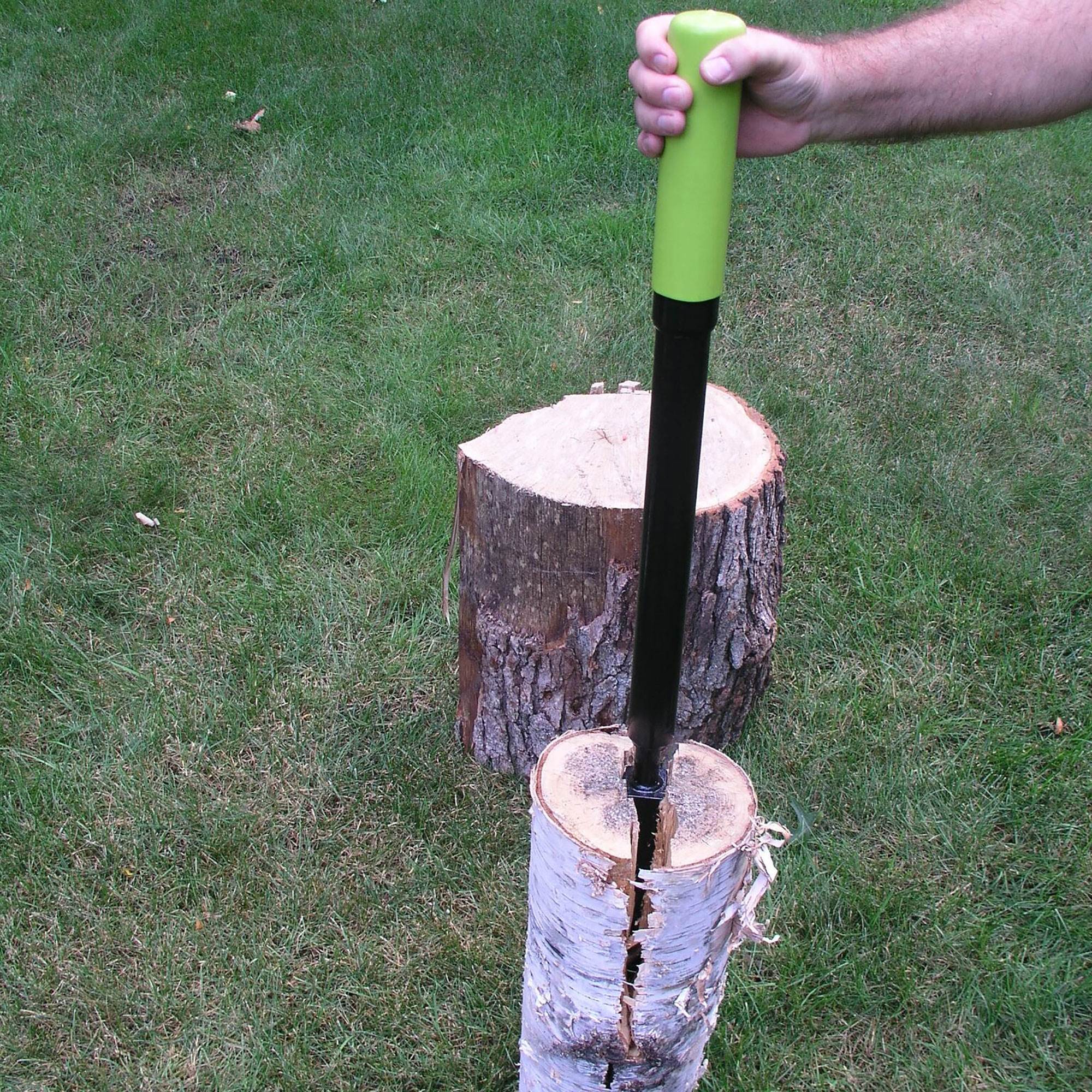 Timber Tuff TMW-11 Manual Slide Wedge Hammer Wood Log Steel Splitter Tool (Used) - VMInnovations