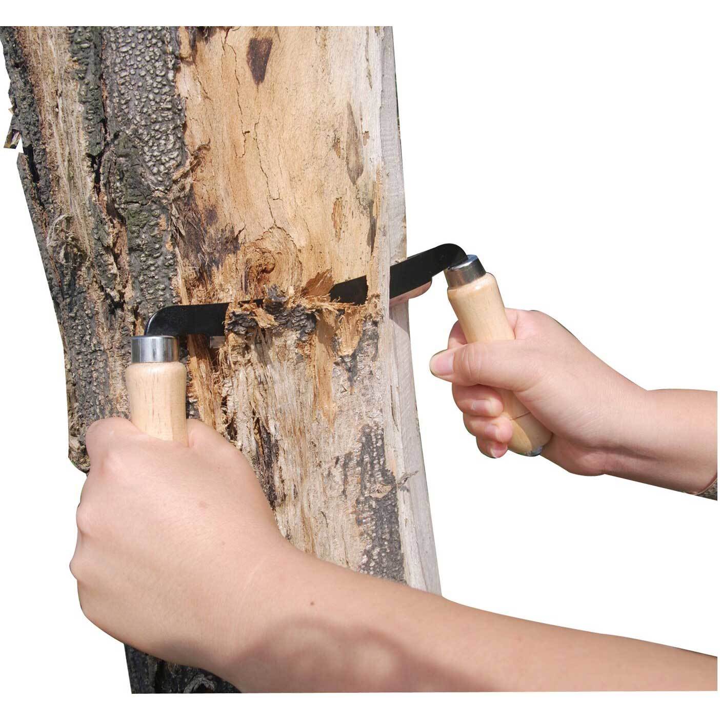 Timber Tuff 5" Straight Wood Blade Draw Shave Knife Woodworking Tool, (Used) - VMInnovations