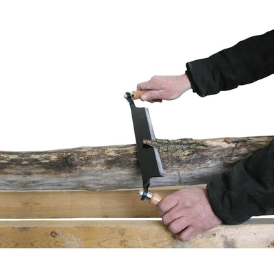 Timber Tuff 10" Straight Wood Blade Draw Shave Knife Woodworking Tool, (Used) - VMInnovations