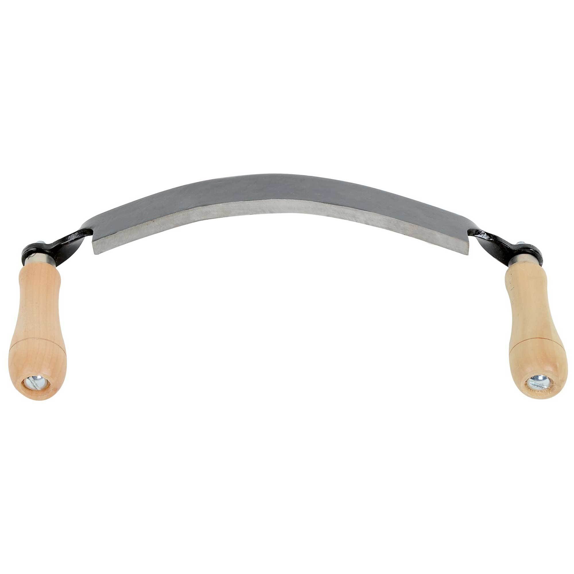 Timber Tuff 10" Curved Wood Blade Draw Shave Knife Woodworking Tool (Open Box)