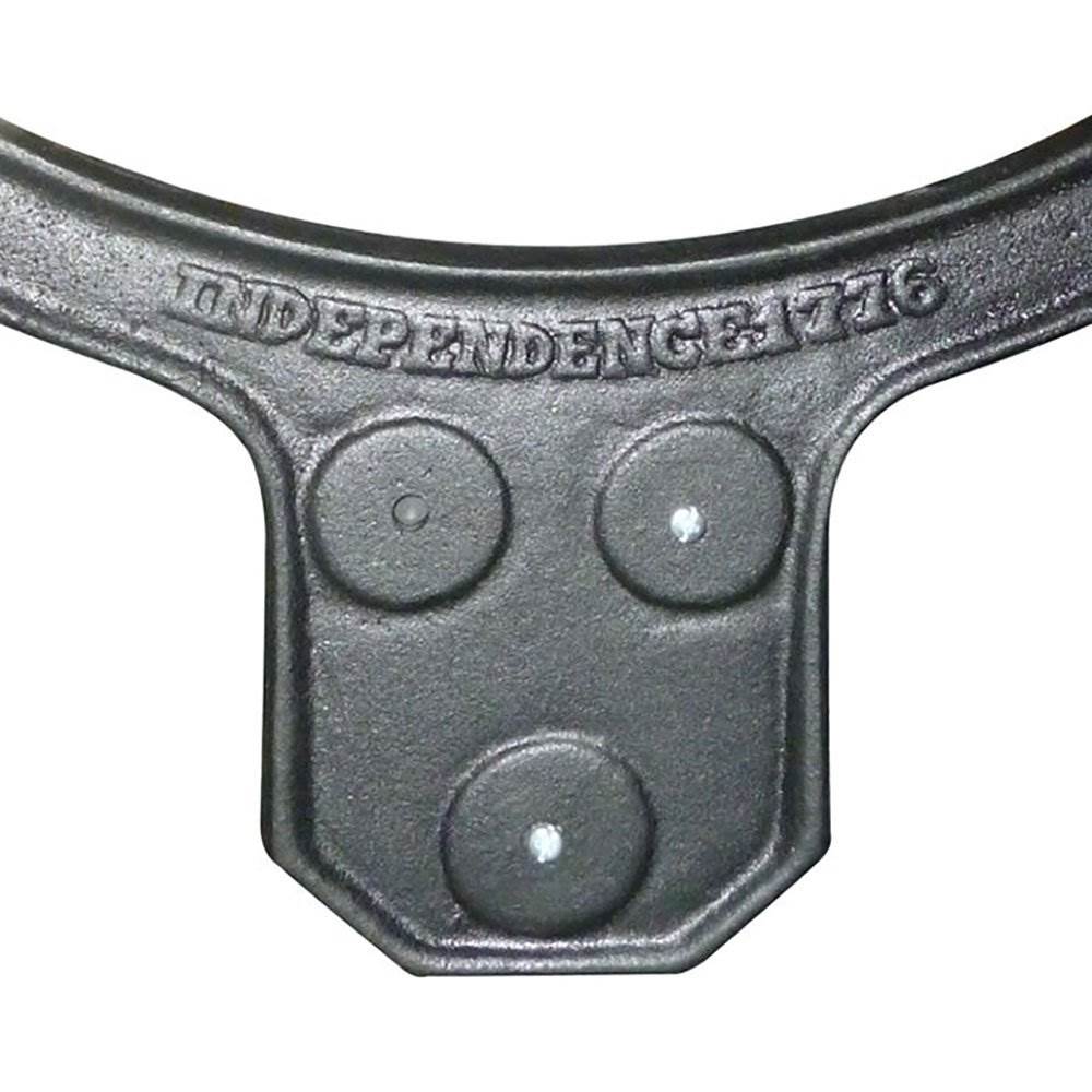 Yard Tuff YTF-22LB Large Decorative Cast Iron Metal Farm Dinner Bell (Open Box)